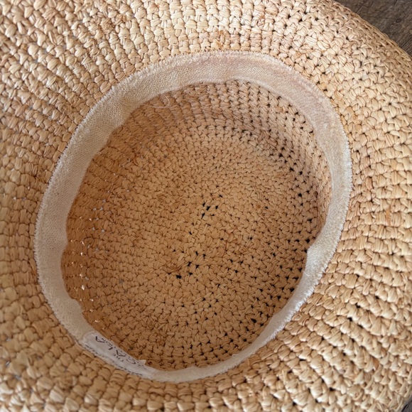 Scala Twisted Raffia Straw Bow Boater Hat - Picture 7 of 15